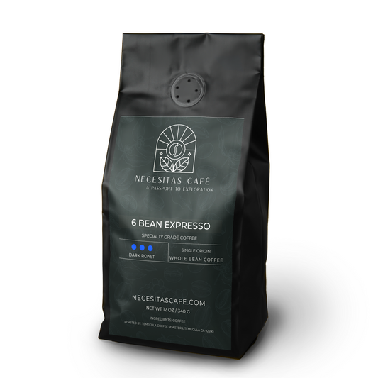 Café espresso de 6 granos