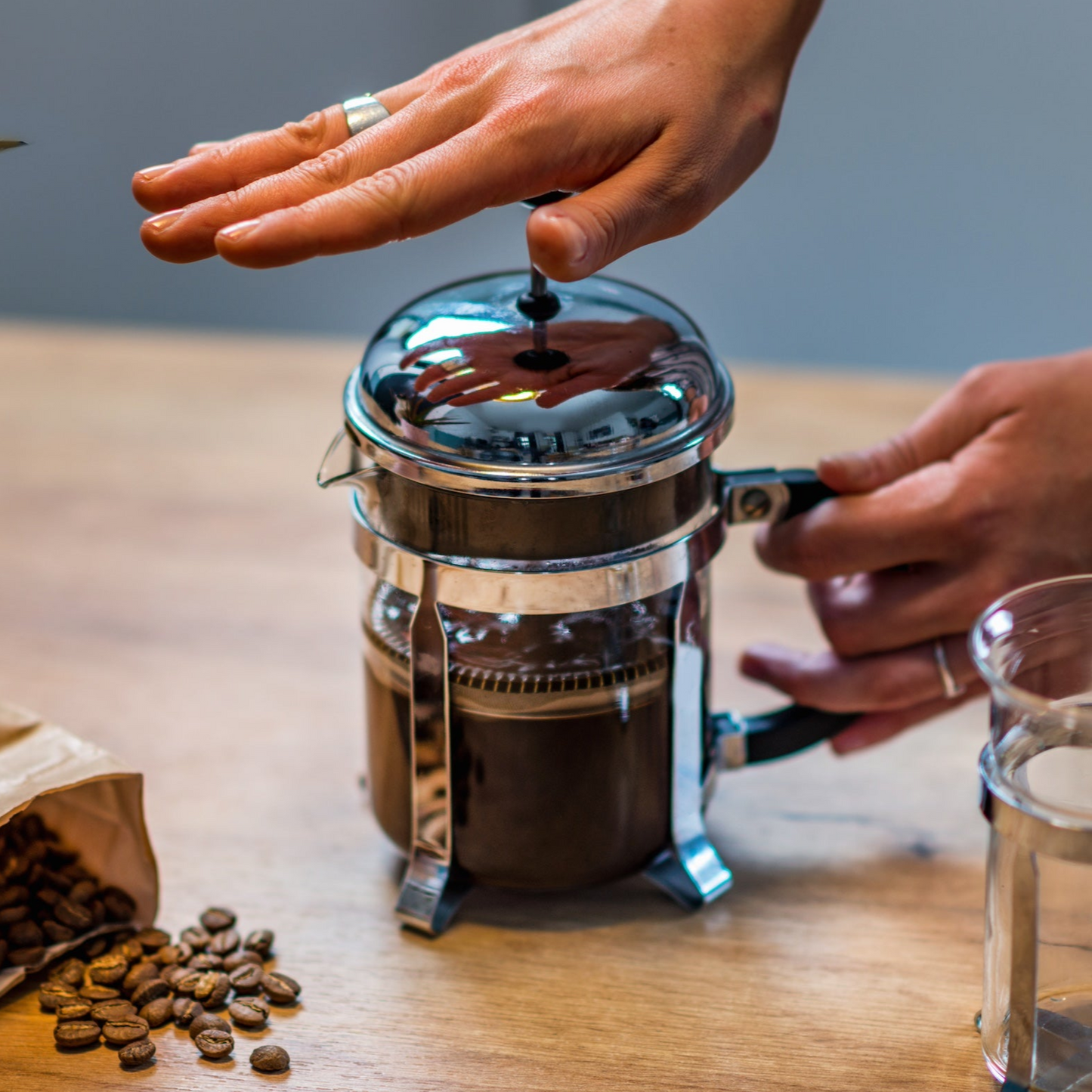 Café espresso de 6 granos