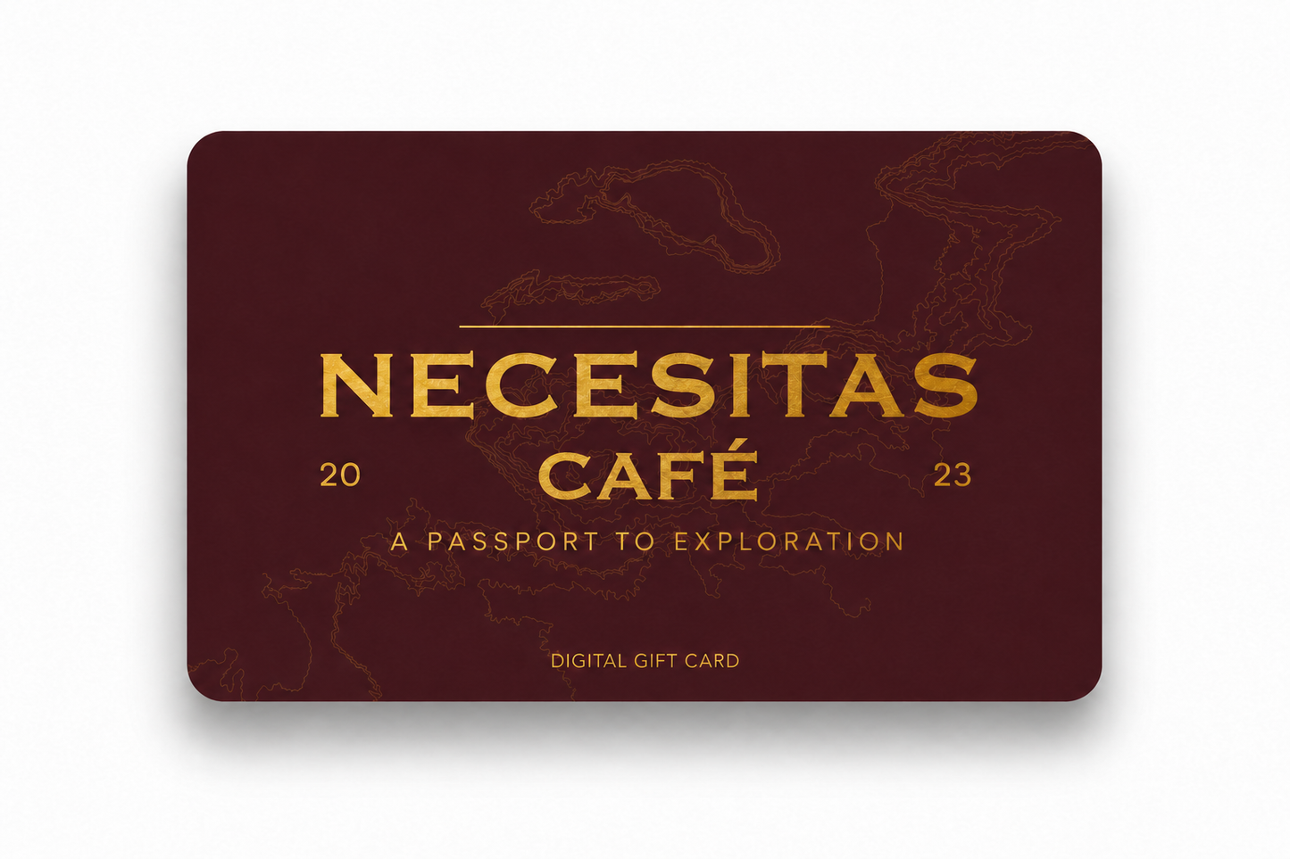 Necesitas Cafe Gift Card